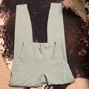 lululemon athletica Light Green Leggings